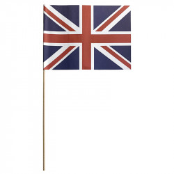 Flagga på träpinne, Storbritannien
