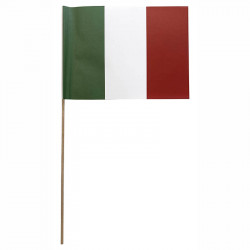Flag på træpind, Italien