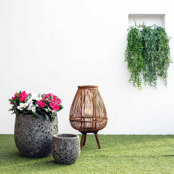 Bambu hänger, 80cm, UV, konstgjord växt