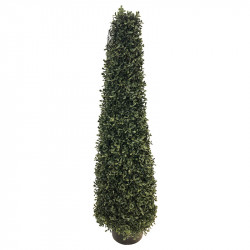 Buksbom, kegleform, 90cm, 6 mdr UV, kunstig plante