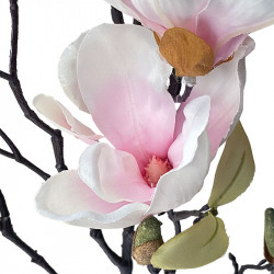 Magnolia gren, 105cm, lyserød, kunstig blomst