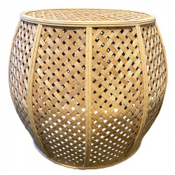 Sidebord i bambus,  50cm