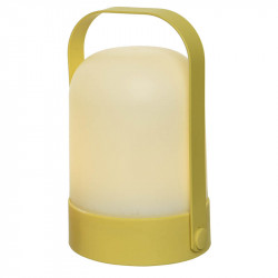 LED lampe til batteri, gul, 21cm