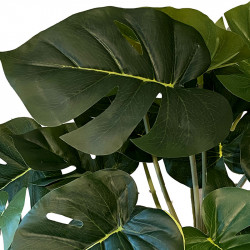 Monstera blad buket, 54cm, kunstig plante