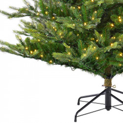 Grandis grantræ LED lys, 210cm,brandh. EN71 kunstigt juletræ