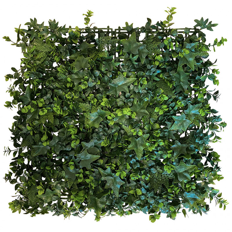 Bladmix plade, 50x50cm, kunstig plante