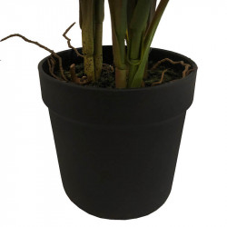 Græs i sort potte,90cm, UV, kunstig græs