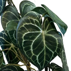 Opbundet krystalblad plante i potte, 75cm, Kunstig plante