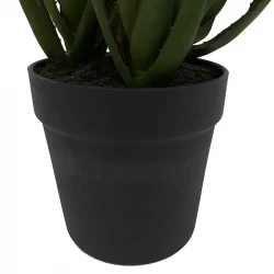 Agave plante i potte, 54cm, kunstig plante