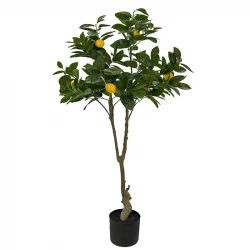 Citrontræ i potte, 150cm, kunstig plante