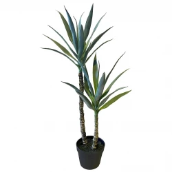 Yucca i potte, 110cm, kunstig plante