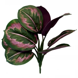 Calathea på stilk, 30cm, kunstig plante