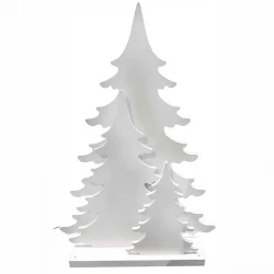 Juletræ 3D effekt, LED lys, udendørs, 69cm