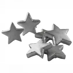 Stjerner i styroform til dekoration, 4-5cm