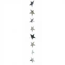 Foliestjernekæde, m 15 stjerner