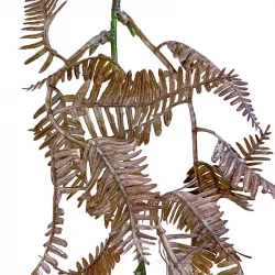 Bregneranke, brun, 90cm, kunstig plante