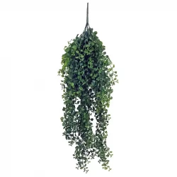 Pilea hænger, 88cm, Kunstig plante