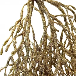Koralgræs hænger, guld, 100cm, kunstig koral