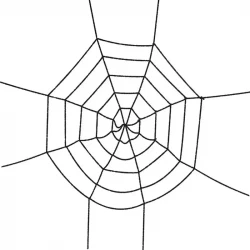 Spindelvæv, Ø160cm.