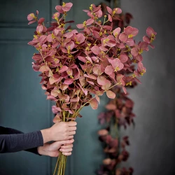 Eukalyptus gren, 86cm, rosa, kunstig gren