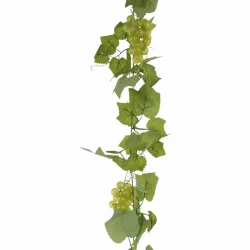 Vindrueranke m 6-klaser, 180cm, kunstig plante