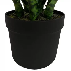 Svigermors skarpe tunge/ Bajonetplante/ Sanseveria i potte, 97cm, kunstig plante