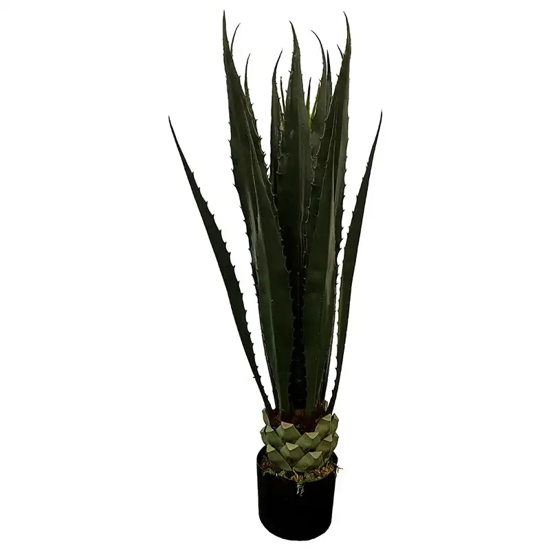 Agave plante i potte, 130cm, kunstig plante