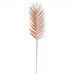 Palmeblad, kobber, 109cm, kunstigt blad