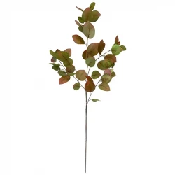 Eukalyptus gren, 96cm, brun/grøn, kunstig gren