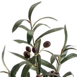 Olivengren, 75cm, med 4 kviste på, kunstig gren