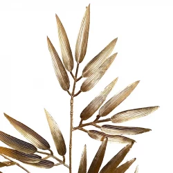 Bambus på stilk, guld, 98cm, kunstig blad
