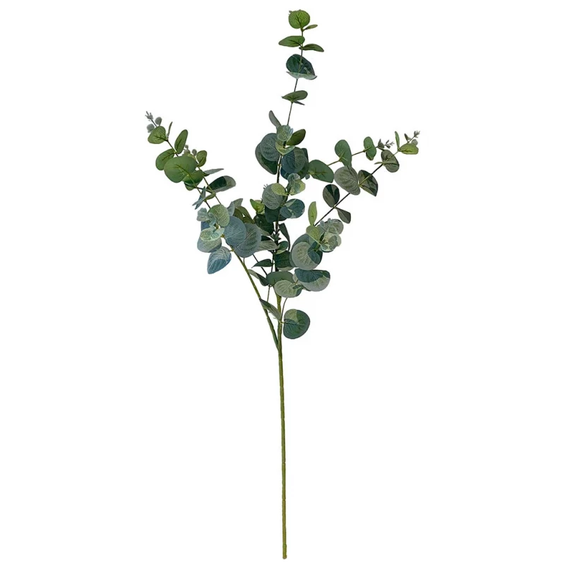 Eukalyptus, grøn, 75cm, kunstig gren