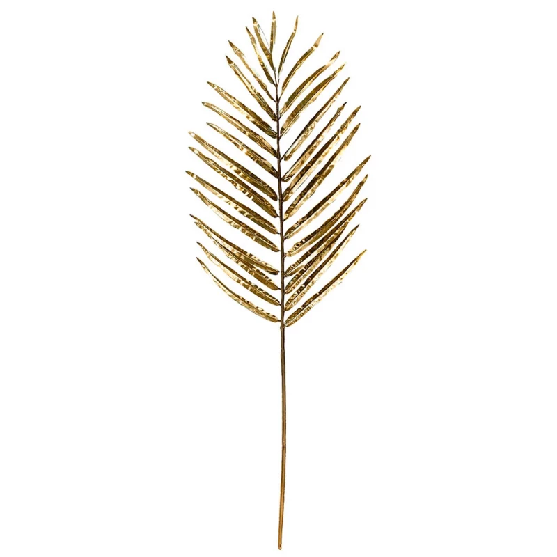 Palmeblad, guld, 85cm, kunstigt blad