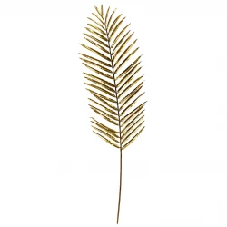 Palmeblad, guld, 105cm, kunstigt blad