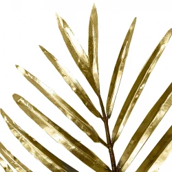 Palmeblad, guld, 105cm, kunstigt blad