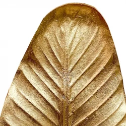 Bananblad i guld, 103cm, kunstig blade
