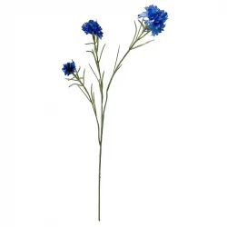 Kornblomst på stilk, 86cm, kunstig blomst