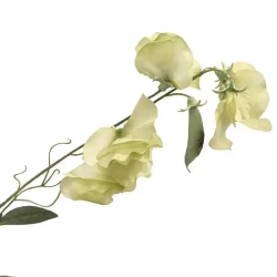 Ærteblomst, 70cm Gul, kunstig blomst