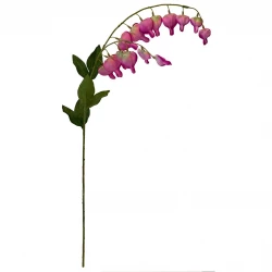 Hjerteblomst på stilk, 86cm, kunstig blomst