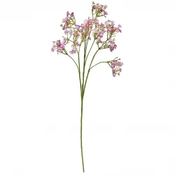 Brudeslør, pink, 68cm, kunstig blomst