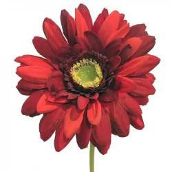 Gerbera,rød, 48cm, kunstig blomst