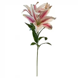 Lilje på stilk, 100cm, kunstig blomst