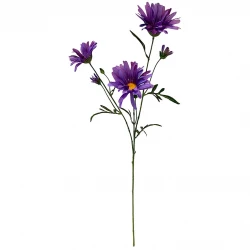 Asters på stilk, lilla, 70cm, kunstig blomst