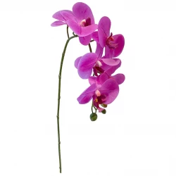 Orkide på stilk, pink, 78cm, kunstig blomst