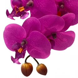 Orkide på stilk, pink, 80cm, kunstig blomst