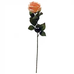 Rose Dijon peach, 64cm, kunstig blomst