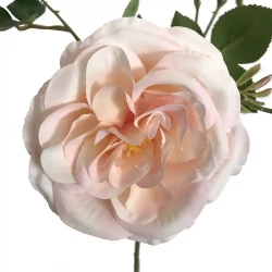 Rose, lyserød, 61cm, kunstig blomst