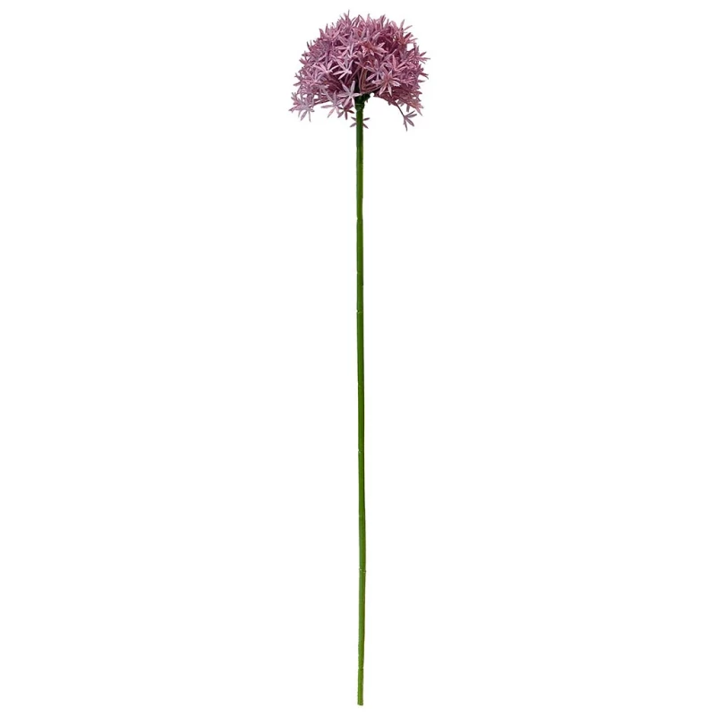 Prydløg, 62cm, lyserød, allium, kunstig blomst