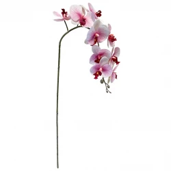 Orkide på stilk, rosa, 108cm, kunstig blomst
