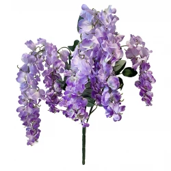 Wisteria, 77cm, lilla, blåregn, kunstig blomst